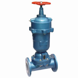 常開(kāi)式氣動(dòng)襯氟隔膜閥